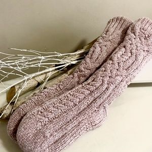 INDIGO Reading Socks - Blush Pink
